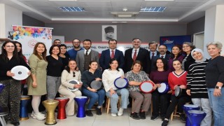 Salihlide şehit aileleri ve gaziler için Ritm Atölyesi düzenlendi