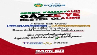 Sami Erin başlattığı Gazzeye Yardım Kampanyası tamamlandı