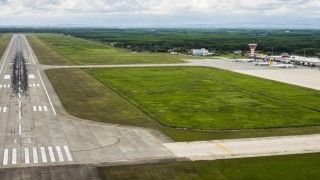 Samsun Çarşamba Havalimanında 10 ayda 14 bin uçak, 1,3 milyon yolcu