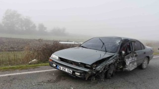 Samsunda iki otomobil çapıştı: 3 yaralı