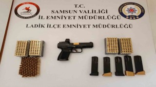 Samsunda silahla ateş eden şahıs yakalandı: 92 boş kovan ele geçirildi