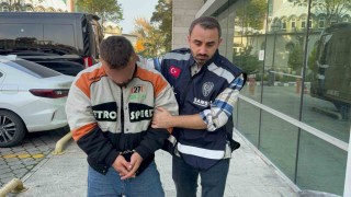 Samsunda uyuşturucu hapla yakalanan şahıs adliyeye sevk edildi