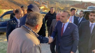 Sanayi ve Teknoloji Bakanı Kacırdan şehit ailesine taziye ziyareti