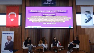 Sancaktepe Belediyesinden kadına yönelik şiddete karşı farkındalık etkinliği