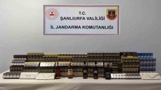 Şanlıurfada 3 bin 800 paket kaçak sigara ele geçirildi