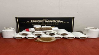 Şanlıurfada 7 kilo 150 gram uyuşturucu ele geçirildi