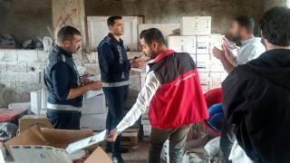 Şanlıurfada onlarca koli sahte zirai ilaç ele geçirildi