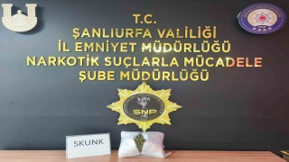 Şanlıurfada uyuşturucu operasyonu: 1 tutuklama