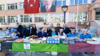 Sarıgölde öğrencilerden Gazzeye anlamlı destek