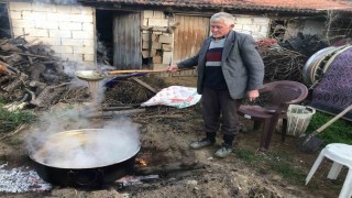 Sarıgölde pekmez yapımına hız verildi