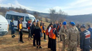 Şebinkarahisarda kayıp genç için arama çalışması başlatıldı
