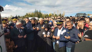 Şehit astsubay için baba ocağından helallik alındı