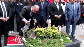 Şehit Öğretmen Aybüke Yalçın kabri başında dualarla anıldı