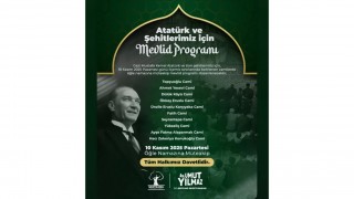 Şehitkamil’de Atatürk ve Şehitler İçin Mevlid Programı Düzenlendi