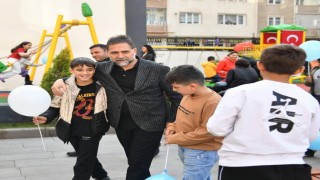 Şelale Evler Parkı hizmete girdi