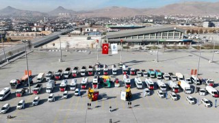 Selçuklu Belediyesi araç filosuna 71 araç daha ilave etti