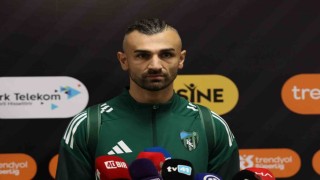 Serdar Dursun: Kocaelispor ve taraftarı karşısında oynamak kolay değil