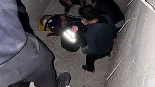 Siirtte asansör boşluğuna düşen şahıs ağır yaralandı