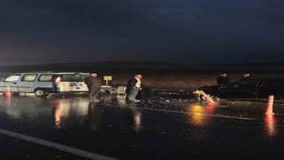 Siirtte maddi hasarlı trafik kazası