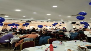 Sincanda mavi balonlar Diyabet İçin gökyüzündeydi