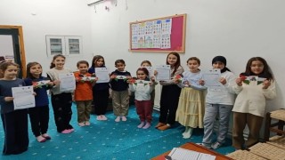 Sinoplu çocuklardan Gazzedeki akranlarına mektup