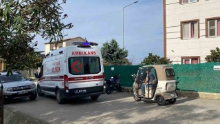 Sinopta ağaç budarken düşen vatandaş yaralandı