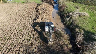 Sinopta dere taşkınlarına müdahale