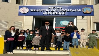 Şırnak Şerafettin Elçi Havalimanında anlamlı Öğretmenler Günü Kutlaması