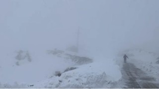 Şırnakta kar kalınlığı 20 santimetreyi aştı