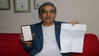 Sivasta gazeteci Abdullah Yiğit, hiç gitmediği turistik bölgelerde trafik cezası yedi