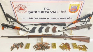 Siverekte çok sayıda silah ele geçirildi