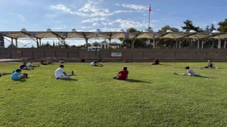 Söğütte atletizm antrenmanları gerçekleştirildi
