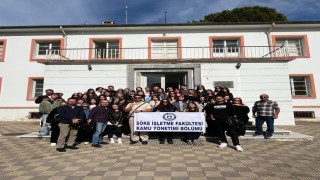 Söke İşletme Fakültesi öğrencilerinden tarihe yolculuk