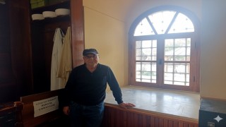 Sökenin Tarihi Koca Camiinde yenileme çalışması