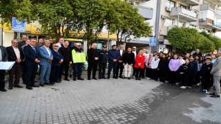 Sökenin Trafik Sokağı hizmete açıldı
