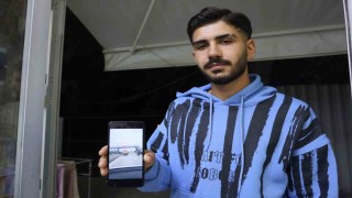 Sol şeritte 100 kilometre hızla ilerleyen hafriyat kamyonu hayrete düşürdü