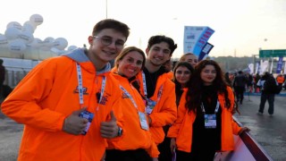 SUBÜ öğrencileri İstanbul Maratonunda görev aldı