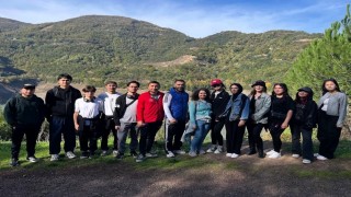 SUBÜ öğrencileri Yuvacıkta doğa yürüyüşü yaptı