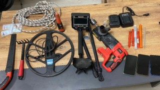 Sultanbeylide ormanlık alandaki kaçak kazıda 3 şüpheli suçüstü yakalandı