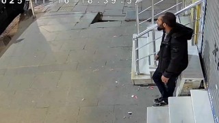 Sultangazide eski koca dehşetinin güvenlik kamerası görüntüsü ortaya çıktı