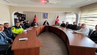 Susuzda kış tedbirleri toplantısı yapıldı