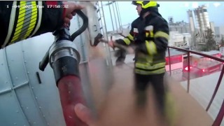 Talaş silosu yangını büyümeden söndürüldü