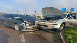 Tavşanlıda trafik kazası, 1 kişi yaralandı