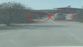 Tek şeritli yoldaki hızıyla Pes dedirten mikser sürücüsü kamerada