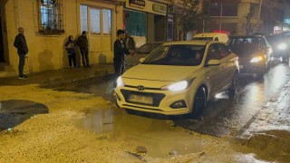 Tekirdağda sürücülerin çukurlarla imtihanı