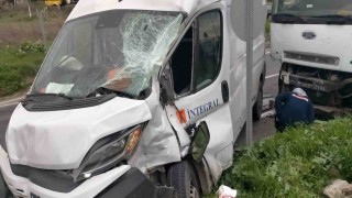 Tekirdağda trafik kazası: 1 yaralı