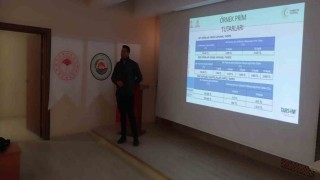 Tekmanda tarım sigortaları bilgilendirme semineri