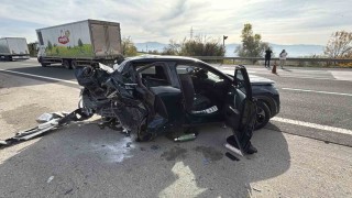 TEM'in Bolu geçişinde feci kaza: 1 ölü, 4 yaralı