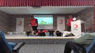Tepebaşı Kızılaydan engelli öğrencilere yönelik afet farkındalık seminerleri