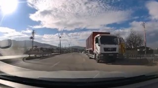 Ters şeritte dehşet anları